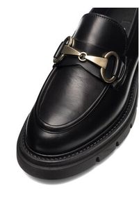 Gino Rossi Loafersy GRACE-I23-26370PE Czarny. Kolor: czarny. Materiał: skóra #6