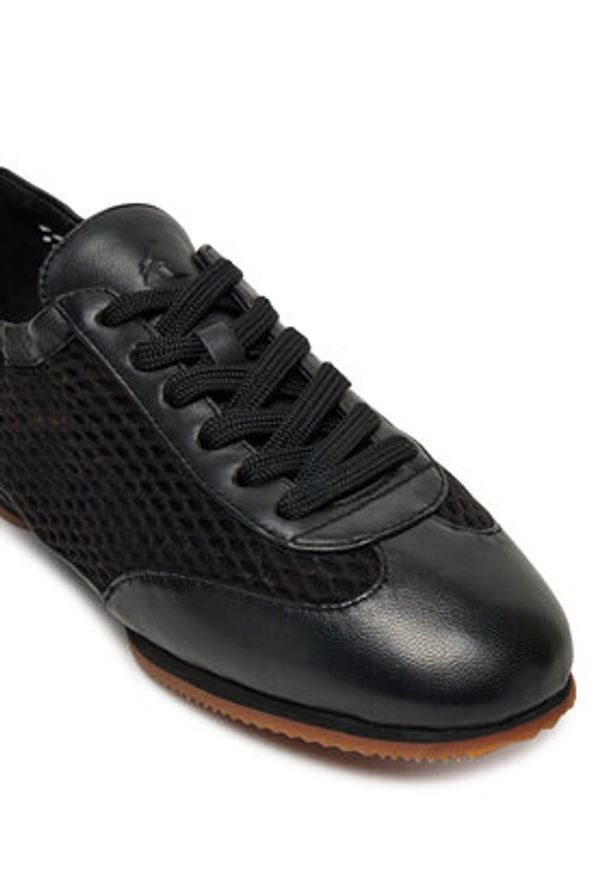 Polo Ralph Lauren Półbuty 804956687003 Czarny. Kolor: czarny. Materiał: skóra