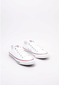 Buty do chodzenia Trampki Unisex Converse Chuck Taylor All Star Ox. Zapięcie: sznurówki. Kolor: biały. Materiał: syntetyk, tkanina, materiał. Szerokość cholewki: normalna. Model: Converse All Star. Sport: turystyka piesza
