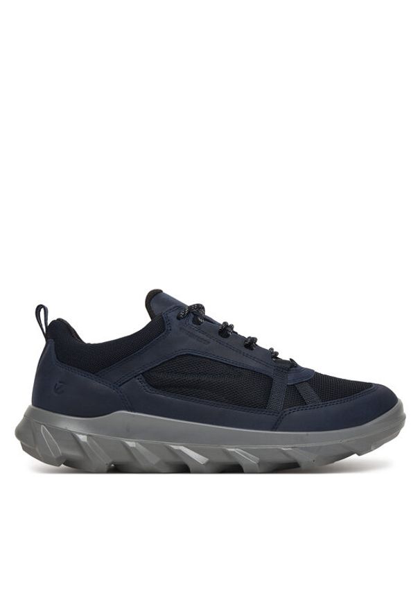 ecco - ECCO Sneakersy Mx M 82032451117 Granatowy. Kolor: niebieski. Materiał: materiał