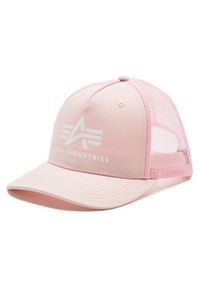 Alpha Industries Czapka z daszkiem Basic 186902 Różowy. Kolor: różowy. Materiał: bawełna, materiał