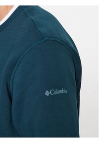columbia - Columbia Bluza M Logo Fleece Crew Niebieski Regular Fit. Kolor: niebieski. Materiał: bawełna #4