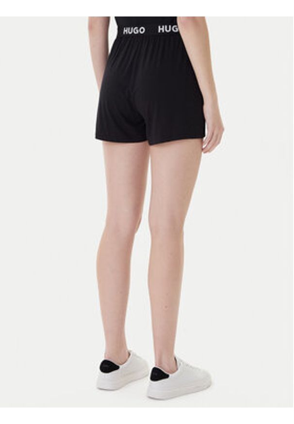 Hugo Szorty piżamowe Unite 50490704 Czarny Relaxed Fit. Kolor: czarny. Materiał: wiskoza