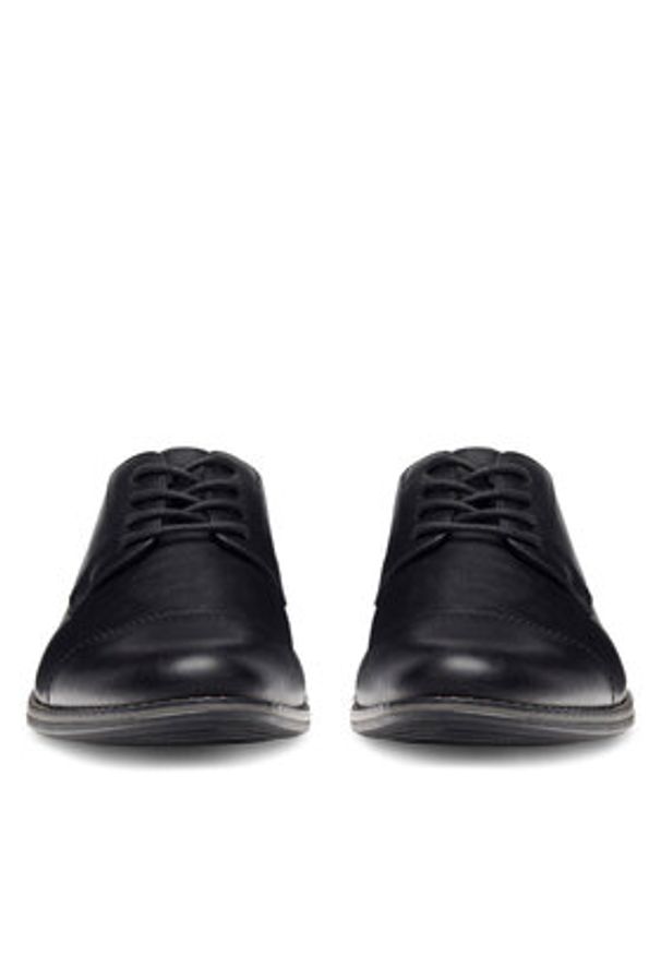 Lanetti Półbuty M16SS025-33 Czarny. Kolor: czarny