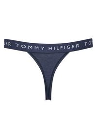 TOMMY HILFIGER - Tommy Hilfiger Stringi UW0UW06095 Granatowy. Kolor: niebieski. Materiał: bawełna #3