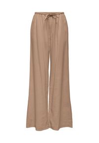 only - ONLY Spodnie materiałowe Laris 15364313 Beżowy Relaxed Fit. Kolor: beżowy. Materiał: wiskoza #6