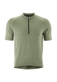 GONSO - Koszulka z zamkiem błyskawicznym 1/2 Gonso Adventure Nature. Kolor: zielony. Materiał: tkanina, wiskoza. Sport: kolarstwo #1