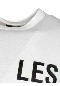 Les Hommes T-shirt | LF224300-0700-1009 | Grafic Print | Mężczyzna | Biały. Okazja: na co dzień. Kolor: biały. Materiał: bawełna. Wzór: nadruk. Styl: casual #3