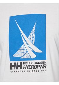 Helly Hansen T-Shirt Hp Race Graphic T-Shirt 34419 Biały Regular Fit. Kolor: biały. Materiał: syntetyk