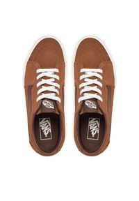 Vans Tenisówki Sk8-Low VN0009QRBRO1 Brązowy. Kolor: brązowy. Materiał: skóra, zamsz