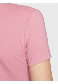 Guess T-Shirt Mini Triangle W2YI44 J1311 Różowy Slim Fit. Kolor: różowy. Materiał: bawełna #3