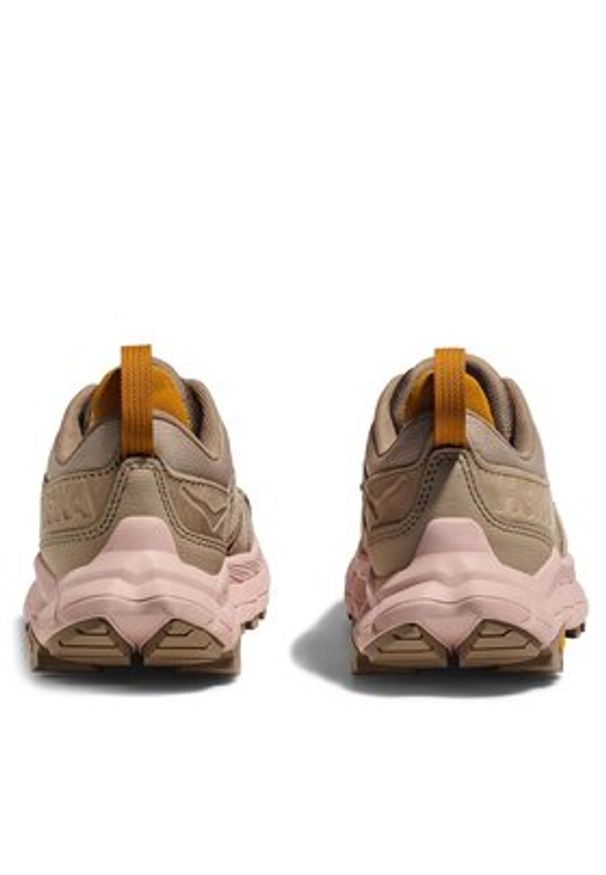 HOKA - Hoka Trekkingi Anacapa Breeze Low 1127921-OTPW Beżowy. Kolor: beżowy. Materiał: materiał