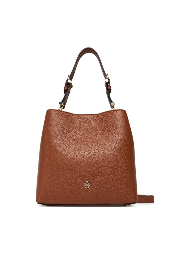 Aigner Torebka Delia S 136160 Brązowy. Kolor: brązowy. Materiał: skórzane