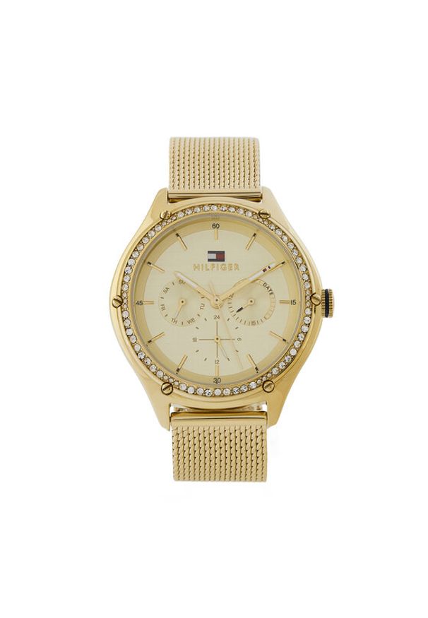 TOMMY HILFIGER - Tommy Hilfiger Zegarek Lexi 1782655 Złoty. Kolor: złoty