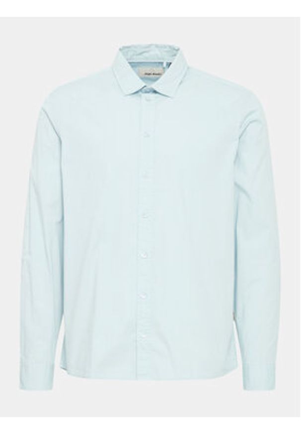 Blend Koszula 20716264 Niebieski Slim Fit. Kolor: niebieski. Materiał: bawełna