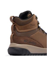columbia - Columbia Trzewiki Burnsider™ Waterproof 2128821 Brązowy. Kolor: brązowy. Materiał: skóra #7