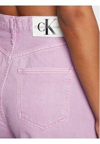 Calvin Klein Jeans Jeansy J20J220182 Fioletowy Relaxed Fit. Kolor: fioletowy