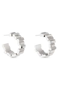 Calvin Klein Kolczyki 35000237 Srebrny. Materiał: metalowe. Kolor: srebrny