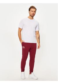 Under Armour Spodnie dresowe Ua Rival Terry Jogger 1380843 Czerwony Fitted Fit. Kolor: czerwony. Materiał: bawełna #5