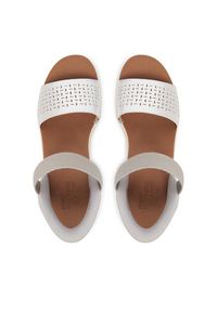 skechers - Skechers Sandały Bobs Sun Ray 114415/SIL Srebrny. Kolor: srebrny. Materiał: skóra #4