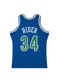 Mitchell & Ness - Koszulka NBA Minnesota Timberwolves Isaiah Rider Jr 1993/94. Kolor: niebieski. Sport: koszykówka #2