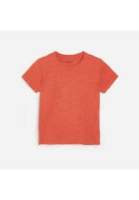 Reserved - Bawełniany t-shirt - Czerwony. Kolor: czerwony. Materiał: bawełna #1