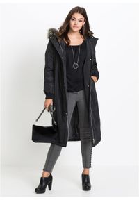 bonprix - Bluzka oversize z mieszanki wiskozy. Kolor: czarny. Materiał: wiskoza #2