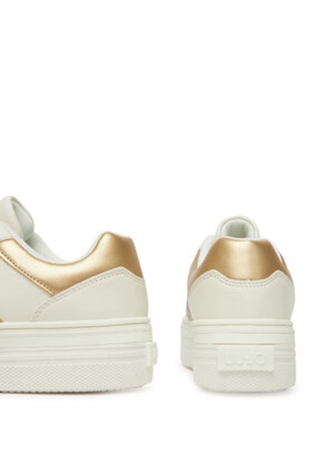 Liu Jo Sneakersy Up 911 4A5719 EX072 Biały. Kolor: biały. Materiał: skóra
