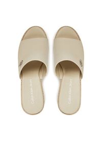 Calvin Klein Jeans Espadryle Wedge Rope Slide Mg YW0YW01699 Écru. Materiał: materiał #4