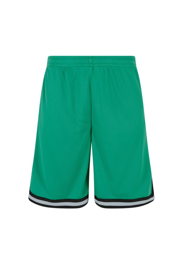 Szorty z dzianiny w paski Urban Classics. Kolor: czarny, wielokolorowy, zielony. Materiał: dzianina. Długość: krótkie. Wzór: paski. Sezon: lato