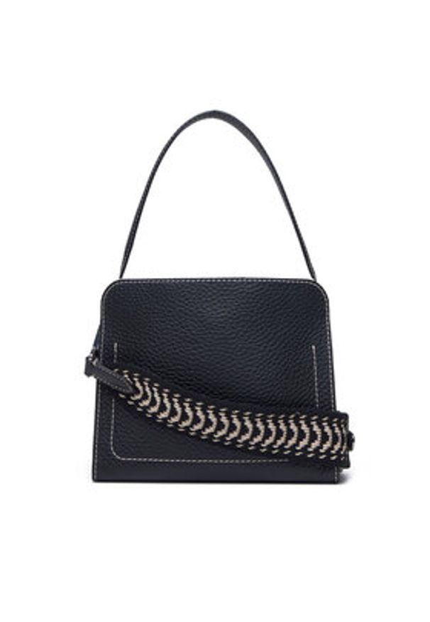 Gianni Chiarini Torebka Asia BS 11235 RNGDBL-NAETN Czarny. Kolor: czarny. Materiał: skórzane