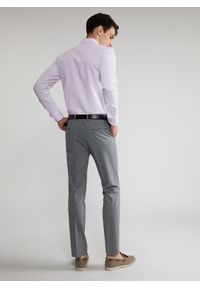 Pako Lorente - Szare spodnie garniturowe P22SF-6G-009-S-S. Kolor: szary. Materiał: poliester, wełna, elastan #6