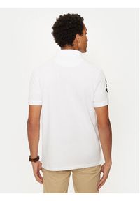 U.S. Polo Assn. Polo MUP3313 Biały Regular Fit. Typ kołnierza: polo. Kolor: biały. Materiał: bawełna #4