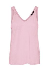 Vero Moda Bluzka Marijune 10281931 Różowy Regular Fit. Kolor: różowy. Materiał: syntetyk