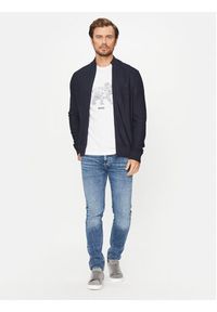 BOSS - Boss Sweter Avac_Fz 50501750 Granatowy Regular Fit. Kolor: niebieski. Materiał: syntetyk