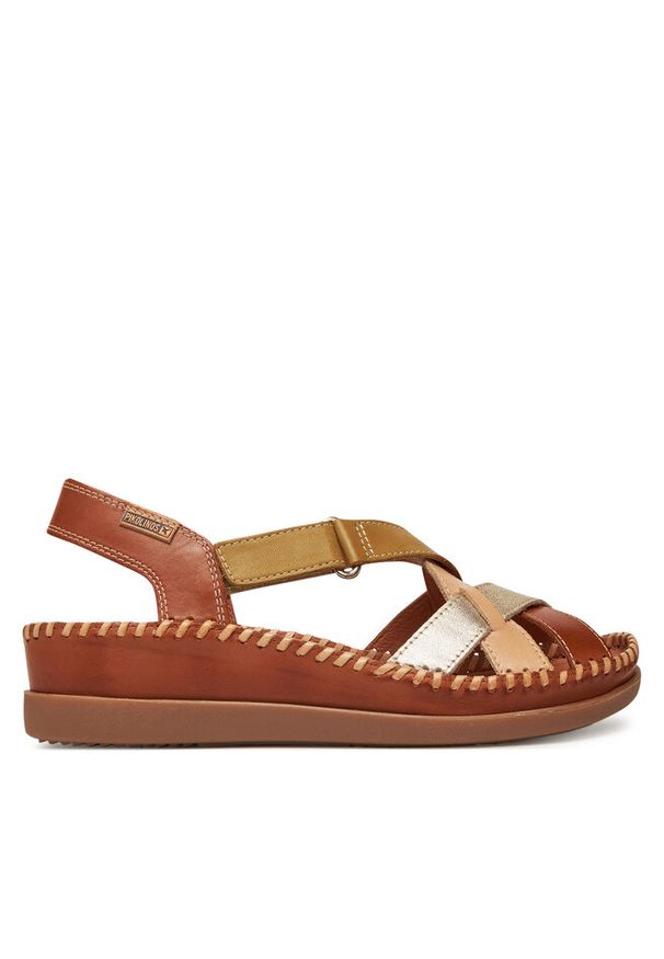Sandały Pikolinos. Kolor: brązowy