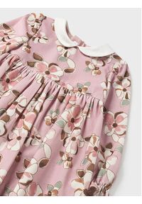 Mayoral Sukienka elegancka 2.973 Różowy Regular Fit. Kolor: różowy. Materiał: syntetyk. Styl: elegancki #2