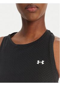 Under Armour T-Shirt Motion 6011229 Czarny Slim Fit. Kolor: czarny. Materiał: syntetyk #3