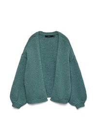 Vero Moda Kardigan Maybe 10273101 Zielony Oversize. Kolor: zielony. Materiał: syntetyk #6