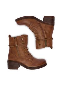 Beverly Hills Polo Club Trzewiki CEO-WS12630-02 Brązowy. Kolor: brązowy. Materiał: skóra, materiał #6