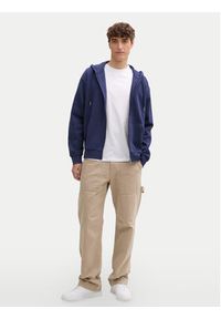 Tom Tailor Denim Bluza 1045583 Granatowy Regular Fit. Kolor: niebieski. Materiał: bawełna