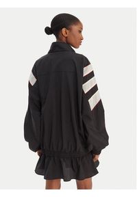 Adidas - adidas Sukienka codzienna Santiago KC9134 Czarny Oversize. Okazja: na co dzień. Kolor: czarny. Materiał: syntetyk. Typ sukienki: proste, oversize. Styl: casual #4