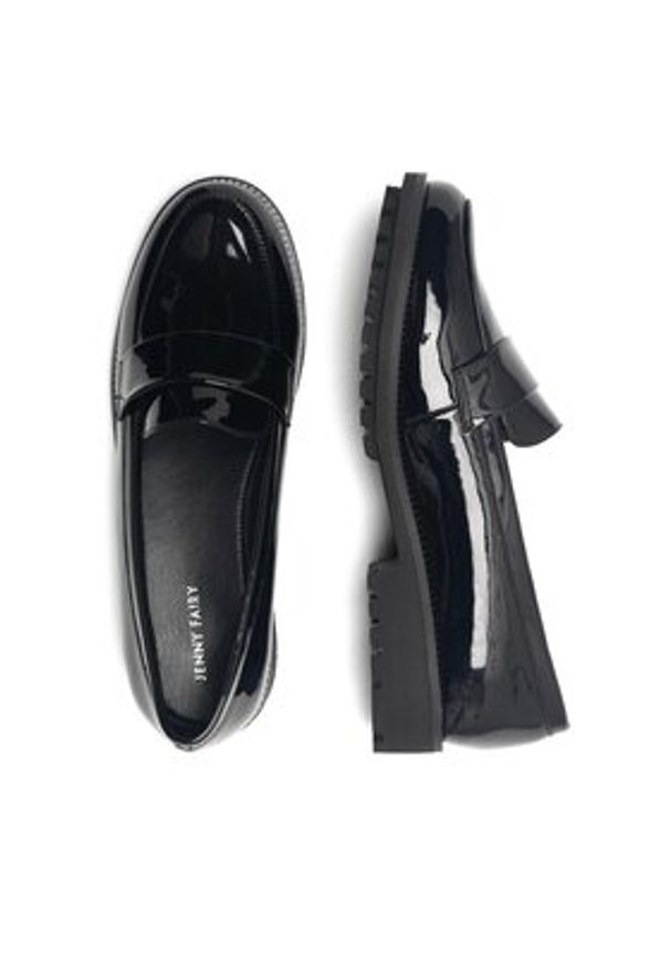 Jenny - JENNY Loafersy ANNCHEN WYL1906-12 Czarny. Kolor: czarny