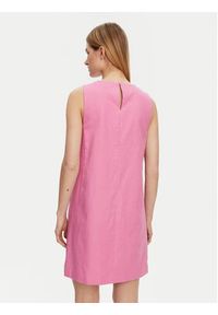 Weekend Max Mara Sukienka codzienna Racer 2515221102 Różowy Regular Fit. Okazja: na co dzień. Kolor: różowy. Materiał: bawełna. Typ sukienki: proste. Styl: casual #2