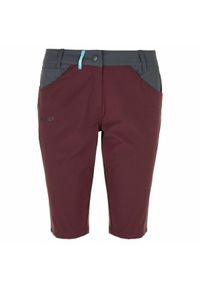 Szorty damskie Kilpi Sylane. Kolor: czerwony, fioletowy, wielokolorowy. Materiał: nylon. Sezon: wiosna, lato. Sport: turystyka piesza #1