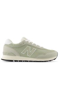 Buty New Balance ML515LCG - zielone. Okazja: na co dzień. Kolor: zielony. Materiał: materiał, skóra, syntetyk, zamsz. Szerokość cholewki: normalna