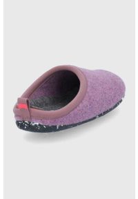 Camper - Kapcie Wabi. Nosek buta: okrągły. Kolor: fioletowy. Materiał: materiał, guma. Wzór: gładki #4