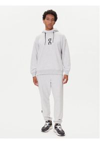 On Bluza Club Hoodie 1ME1003 Szary Relaxed Fit. Kolor: szary. Materiał: bawełna #5