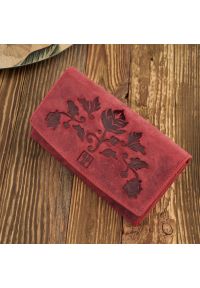 Zestaw prezentowy skórzany PAOLO PERUZZI ZUP-99-RD czerwony. Kolor: czerwony. Materiał: skóra #1