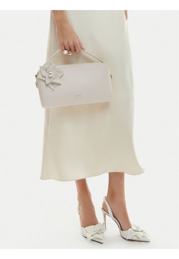 Gino Rossi - GINO ROSSI Torebka EO-ROSE-LA224-19650 Biały. Kolor: biały. Materiał: skórzane